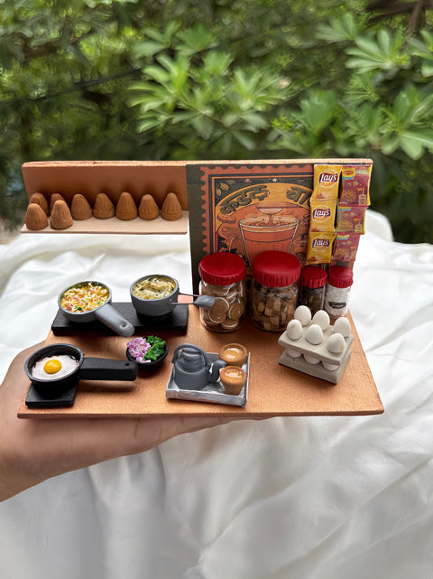 ☕ Street Chai Stall Miniature