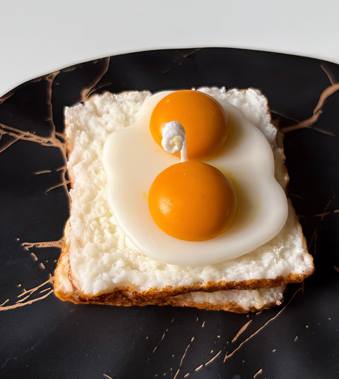 Omelette & Bread Candle