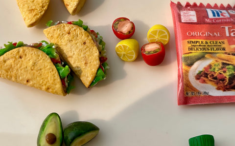 Tacos Keychain