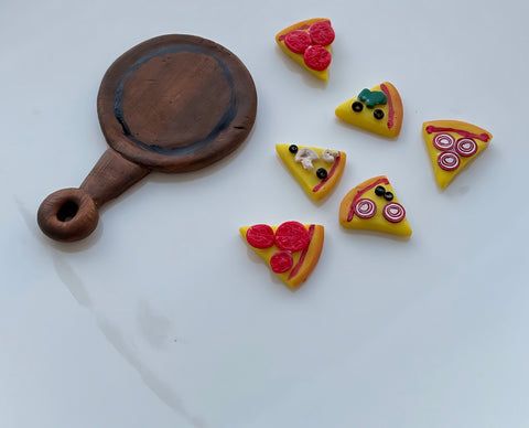 Pizza Keychain