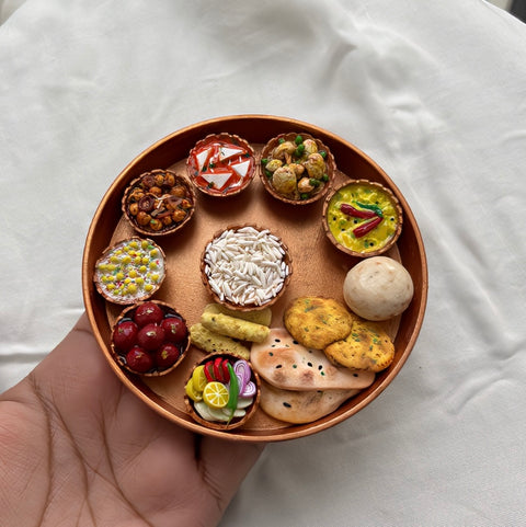 🍽️ North Indian Thali Miniature