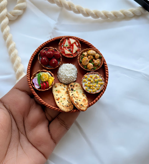 Indian Thali Miniature