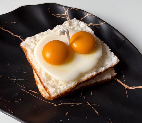 Omelette & Bread Candle