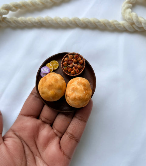 Miniature Chole Bhature – A Little Plate of Desi Happiness
