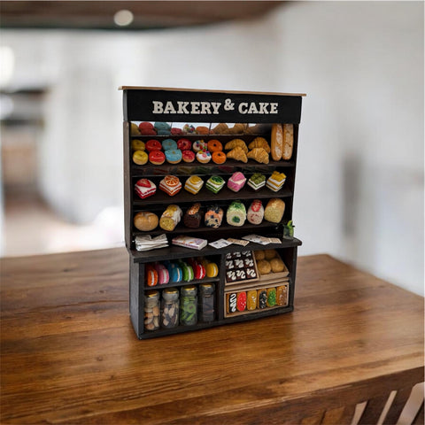 Miniature Bakery & Cake shop display